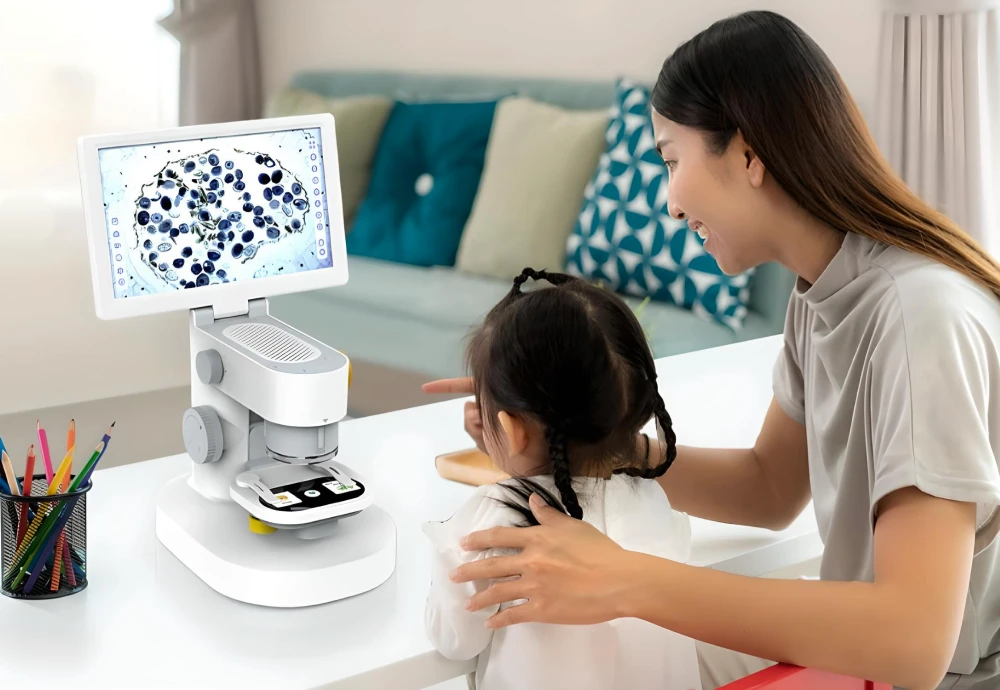 digital microscope with display